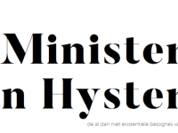 Ministerie van Hysterie